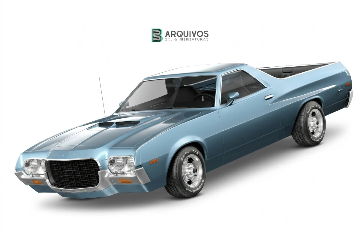 Modelo 3D STL - Ford Ranchero 1972